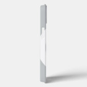 Silber und Rosa Case-Mate iPhone Hülle (Rückseite / Rechts)