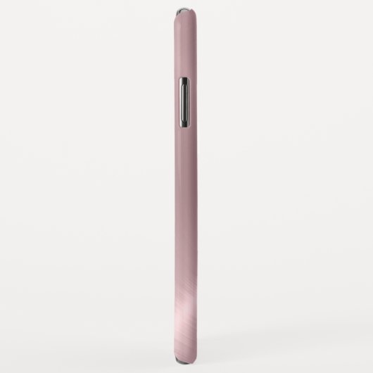 Silber und rosa Edelstahlmetalle Case-Mate iPhone Hülle (Hinten/Rechts)