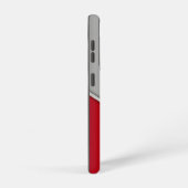 Silber und Roter Schild mit überkreuzten Schwerter Samsung Galaxy Hülle (Rechte Seite)