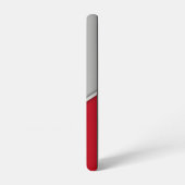 Silber und Roter Schild mit überkreuzten Schwerter Samsung Galaxy Hülle (Linke Seite)