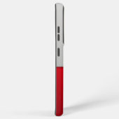 Silber und Roter Schild mit überkreuzten Schwerter Samsung Galaxy Hülle (Rechte Seite)