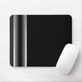 Silber und Schwarz-Mäuse Mousepad (Mit Mouse)