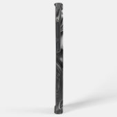 Silber und Schwarz Samsung Galaxy Hülle (Rechte Seite)