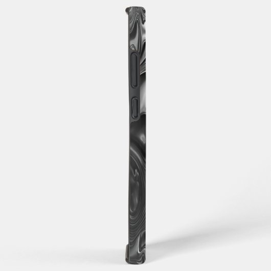 Silber und Schwarz Samsung Galaxy Hülle (Rechte Seite)