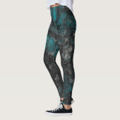 Silber und Türkis Leggings (Links)