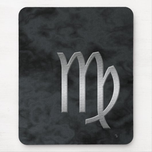 silber virgo - rauchen mousepad (Vorne)