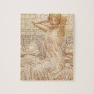 Silber von Albert Joseph Moore, viktorianische Fei Puzzle