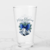 Silber Weihnachtsglocken Glas (Rückseite)