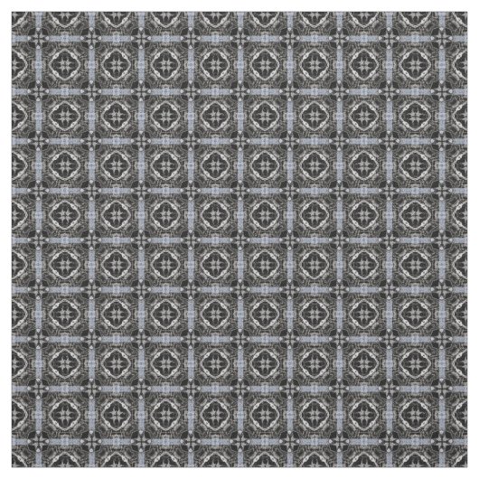 Silber-, Weiß- und Schwarzweißmuster Stoff (Muster)