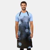 Silber, weißer Buche Nachthintergrund. Schürze (Getragen)