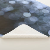 Silber, weißer Buche Nachthintergrund. Sherpadecke (3/4)