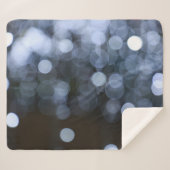 Silber, weißer Buche Nachthintergrund. Sherpadecke (Vorderseite (Horizontal))