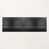 Silber Yogamatte (Vorderseite (Horizontal))