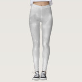 Silber | Zazzle_Growshop. Leggings (Vorderseite)