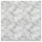 Silber-Zebra-Print Stoff (Muster)