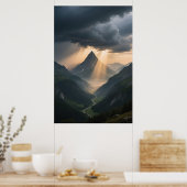 Silberader Poster (Küche)