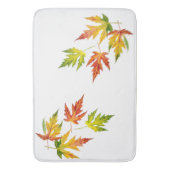 Silberapfel auf einer Badematte (Vorderseite Vertikal)