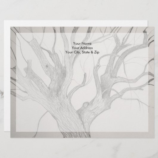 Silberapfel Briefkopf (Vorne/Hinten)