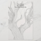 Silberapfel Briefpapier (Vorderseite)