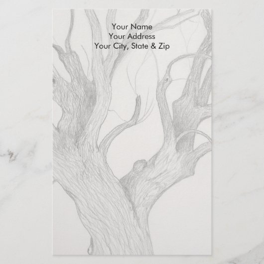 Silberapfel Briefpapier (Vorderseite)