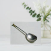 Silberapostellöffel mit goldenem Siegel, 1668 Postkarte (Stehend Vorderseite)