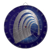 Silberarkettentunnel Dartscheibe (vorne)