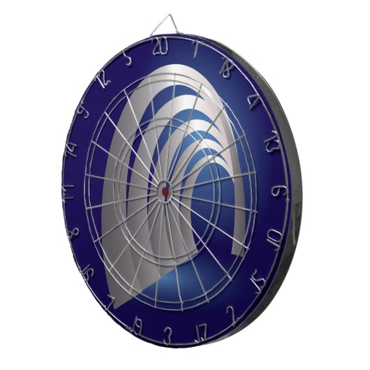 Silberarkettentunnel Dartscheibe (Vorderseite rechts)