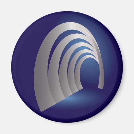 Silberarkettentunnel Magnet (Vorne)