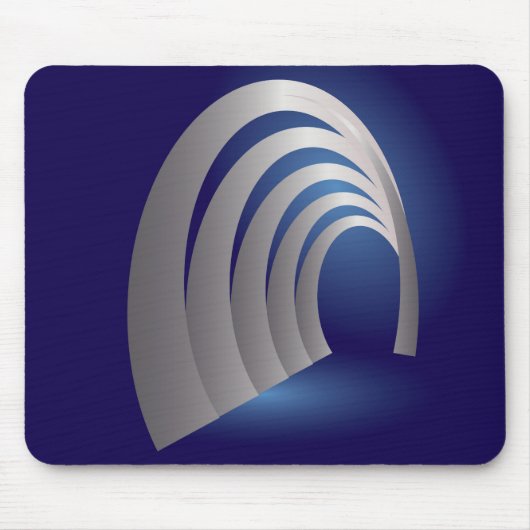 Silberarkettentunnel Mousepad (Vorne)