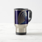 Silberarkettentunnel Reisebecher (VorderseiteRechts)