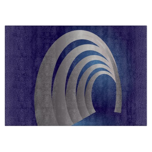 Silberarkettentunnel Schneidebrett (Vorderseite)