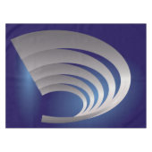 Silberarkettentunnel Tischdecke (Vorderseite (Horizontal))