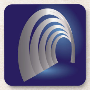 Silberarkettentunnel Untersetzer