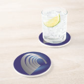 Silberarkettentunnel Untersetzer (Seite)