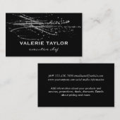 Silberausdruck Visitenkarte (Vorne/Hinten)