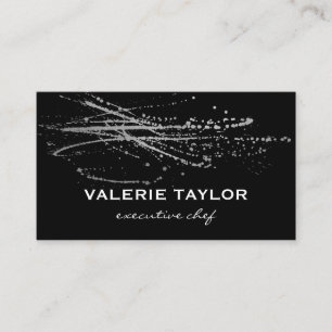 Silberausdruck Visitenkarte