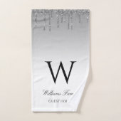 Silberbadehandtuch-Set Badhandtuch Set (Handtuch)