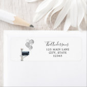 Silberballons in der Mailbox (Insitu)