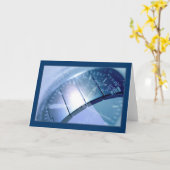 Silberbandzeit Karte (Gelbe Blume)