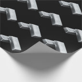Silberbarren-Geschenkpapier Geschenkpapier (Ecke)