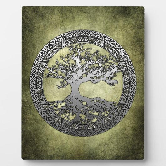 Silberbaum Fotoplatte (Vorderseite)