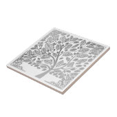 Silberbaum Keramik Fliese (Seite)