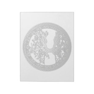 Silberbaum Notizblock