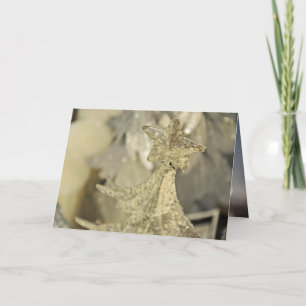 Silberbaumschmuck Glitzer Weihnachten