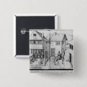Silberbergwerk von La Croix-Zusatz-Bergwerken, Button (Vorne & Hinten)