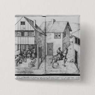 Silberbergwerk von La Croix-Zusatz-Bergwerken, Button
