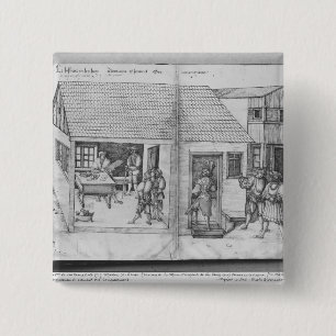 Silberbergwerk von La Croix-Zusatz-Bergwerken, Button