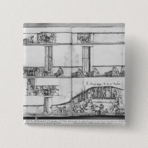 Silberbergwerk von La Croix-Zusatz-Bergwerken, Button