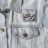 Silberbergwerk von La Croix-Zusatz-Bergwerken Button (Beispiel)