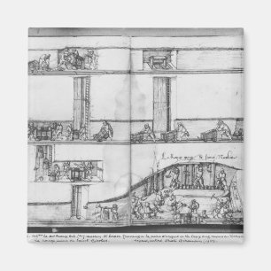 Silberbergwerk von La Croix-Zusatz-Bergwerken, Magnet